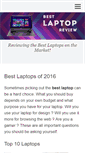 Mobile Screenshot of best-laptopreviews.com